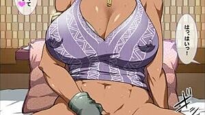 Art of Hentai and pornographic images with a blonde girl in a Resident Evil 5 setting