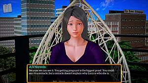 My new family plays an exciting game together