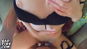 Sexy girl sensual fucking after watching porn amateur