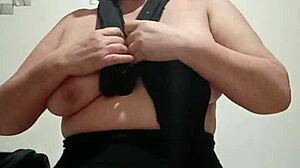 Milf engages in intense masturbation, showcasing her sexy body with passionate sex.