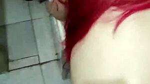 Intense Sailor Girl Bathroom Fuck