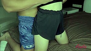 Evening sex with curvy 19 yo cute girl after tinder date?