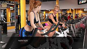 Jessica Oneil Reports Hard News in Game Show Episode 47