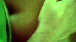 yo, dis black chick bent over gettin pounded hard... damn