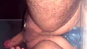 gay enjoys intense anal pleasure with butt plug in homemade scene