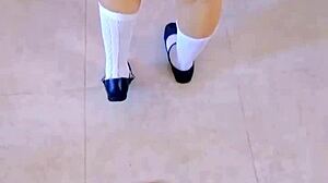 no way, not again, profe! my young latina student obeyed every perverse homemade command in my apartment