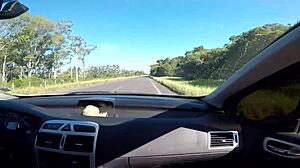 Joy Cardozo Delivers Intense Roadside Fuck to Boy