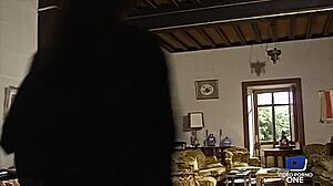 Is Katrine Lille's ass getting destroyed by a stranger in this sexy amateur threesome?