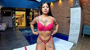 watch pauzudo pound the novinha's ass and cum inside?