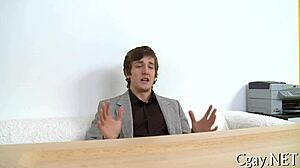 Nasty homosexual sex unfolds with sensual sucking between hunks.