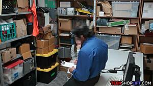 Watch That Tiny Teen Get Caught!