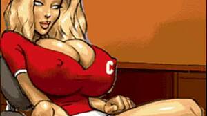 Two blondes bet on sucking big black cock