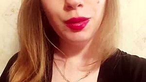 Oh wow, wife fingering her horny pussy on camera for you, close up tits!