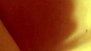 german wife takes huge dildo deep in curvy mature ass