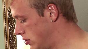 twinks and jocks get wild in a bareback foursome orgy