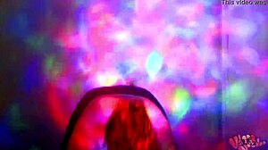 i worship my bbw goddess with dance and oil, feeling her plump body.