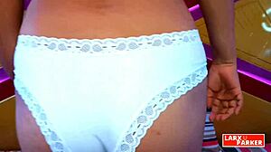 Kimberly's big ass and tits get tested in room casting by her friend's recommendation