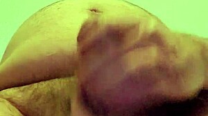 Solo Stroking In Hotel Room