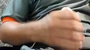 Solo boy masturbates intensely in private session