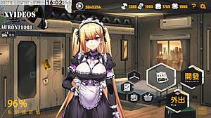 Ai Aino Bent Over for Monster Cock Cum on Big Tits