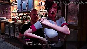 In fashion business, hired at bar for episode 60