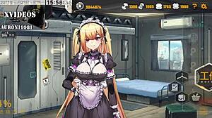 Ai Aino Bent Over for Monster Cock Cum on Big Tits