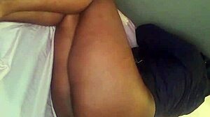African amateur with big cock from the side