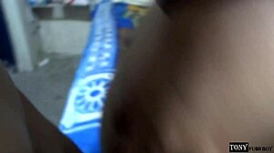 Hermanastra Lujuriosa Shows Off Mexican Ass to Hermanastro Alone