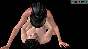 i cant believe this 3d indian teen girl riding mans dick so hard