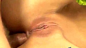 enchanting bombshell, your wet vagina's full of warm pee and bursting