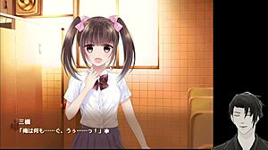 feel the desperation in this hentai game where ejaculation means death, trying to hold back
