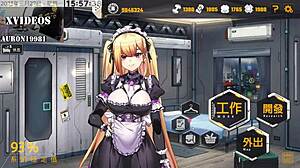 Ai Aino Bent Over for Monster Cock Cum on Big Tits