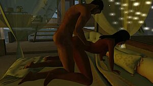 lazy creamy doggy style in this anime hentai scene