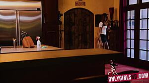 kylie le beau catches karlee grey and jillian janson in a lesbian threesome