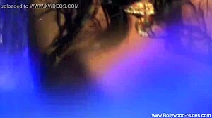 Graceful Ritual Dance in Red