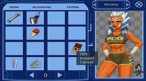 star wars orange trainer cosplay bang in group hentai fun