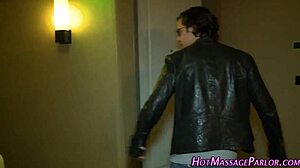 Sexy Masseuse Swallows Big Cock Cum