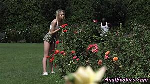 Why is the classy vixen getting assfucked outdoors by BBC?
