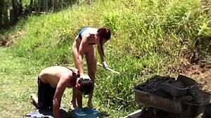 Femdom Mistress Torments Fetish Slave With Domination