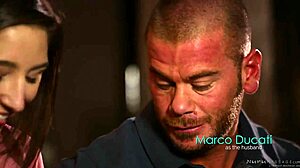 Hey, massaging my hubby gets me so hot! - Abella Danger