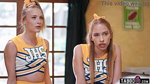 i-i fucked both cheerleaders anal after they let me decide