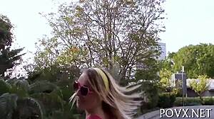 Feel the Passion in Young Teen's Rough POV Fucking