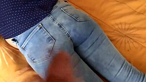 Cumshot compilation on my Latina wife's hairy spots!