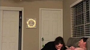 she's always cheating with her co-worker, blowing and riding him in doggystyle at home