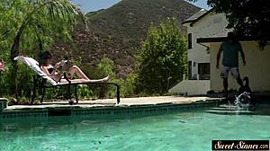 Wow! Beautiful stepdaughter, how do you bounce so wild on that hard dick?