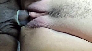 Interracial sex fulfills wild dreams with big ass brunette pounding.