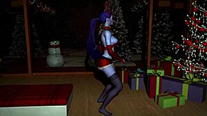 widowmaker teases with big tits dancing