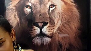 old latina wife deepthroats favorite big black cock in cuckold scene