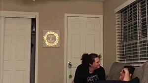 she's always cheating with her co-worker, blowing and riding him in doggystyle at home