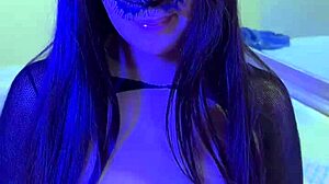 Latina teen prostitute begs for milk as he fills her vagina